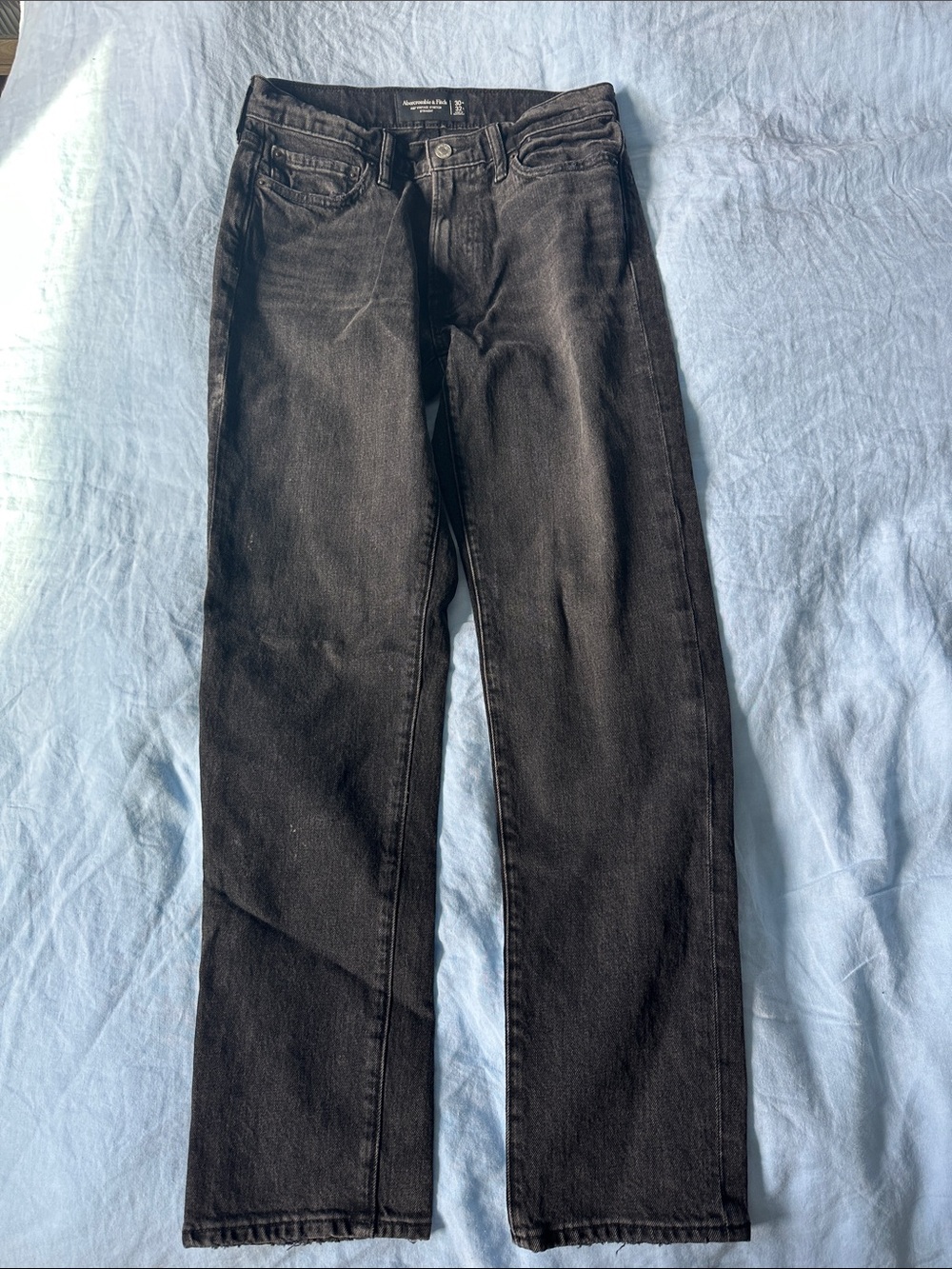 Abercrombie Vintage Stretch Jean Straight Cut